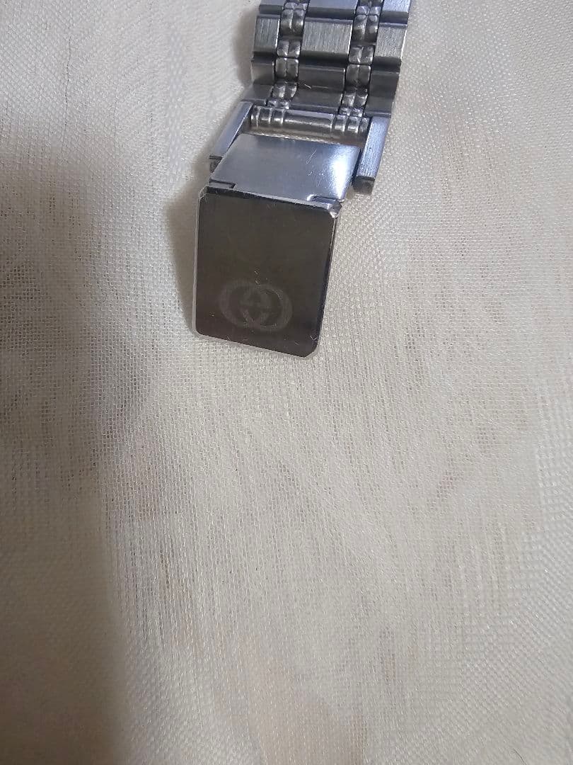 【希少】GUCCI グッチ 腕時計 9100M シルバー メンズ