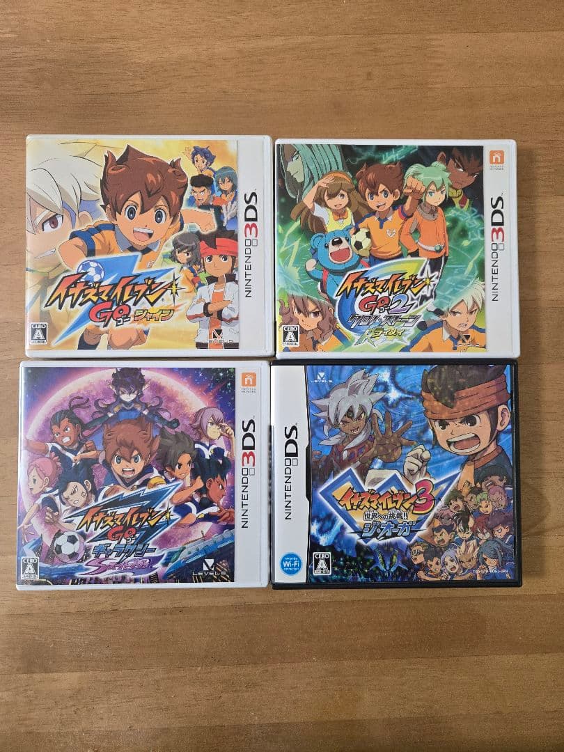 イナズマイレブン ソフト 4本セット