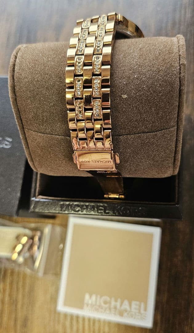 【ハワイ購入品】美品 MICHAEL KORS 腕時計 本体 箱付 HAWAII