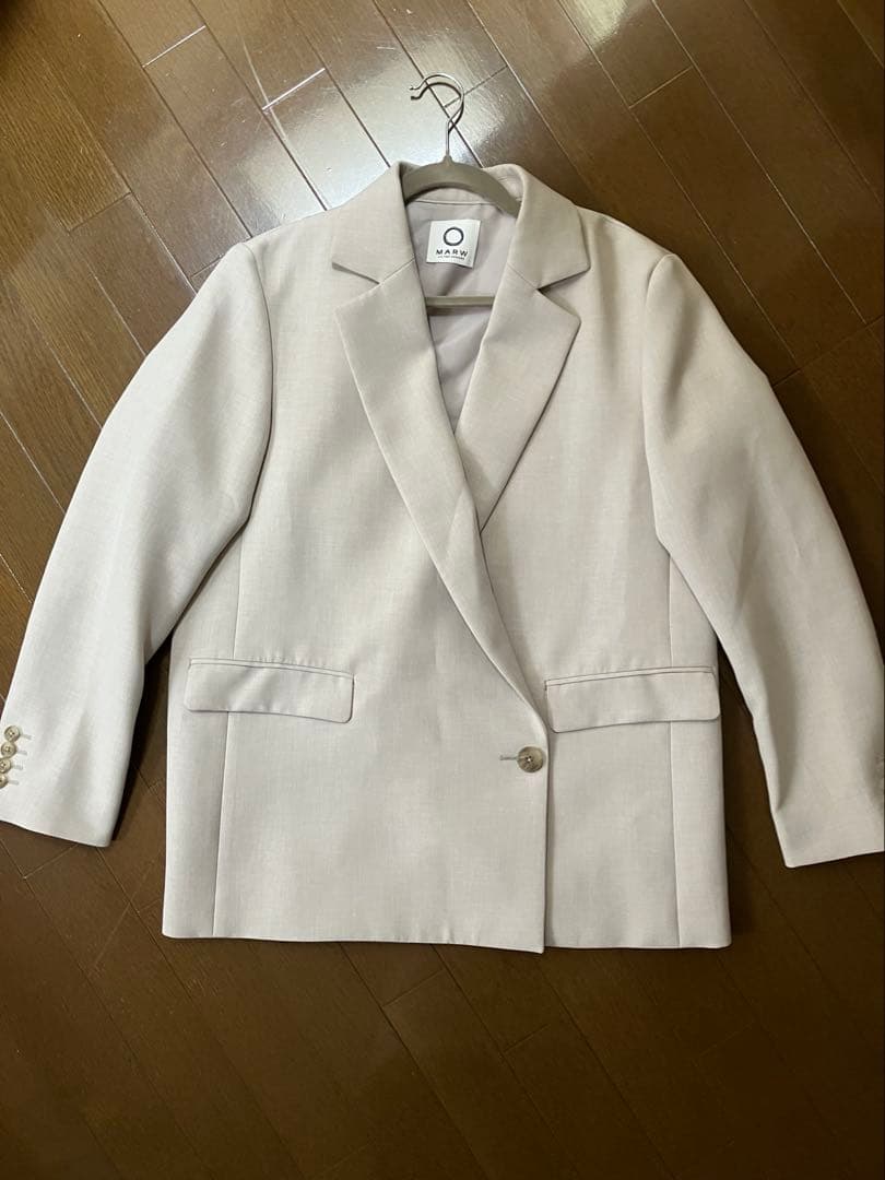 36＜MARW UNITED ARROWS＞バック アシンメトリー ジャケット