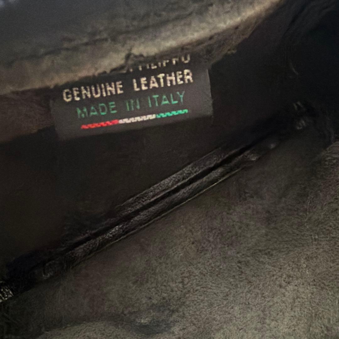 L BISONTE イルビゾンテ　ショルダーバッグ　黒