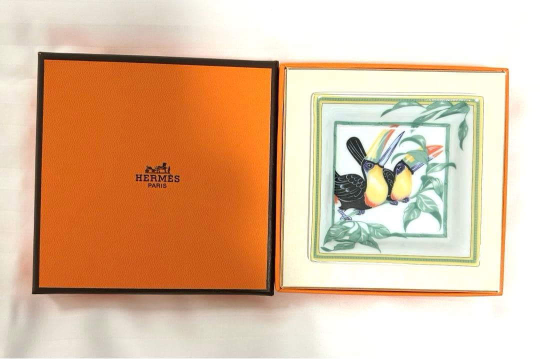 HERMES トゥカン　ミニトレー　未使用　小皿