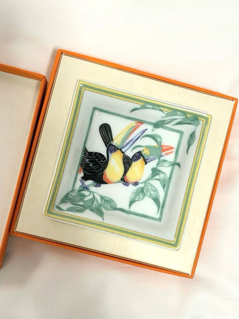 HERMES トゥカン　ミニトレー　未使用　小皿