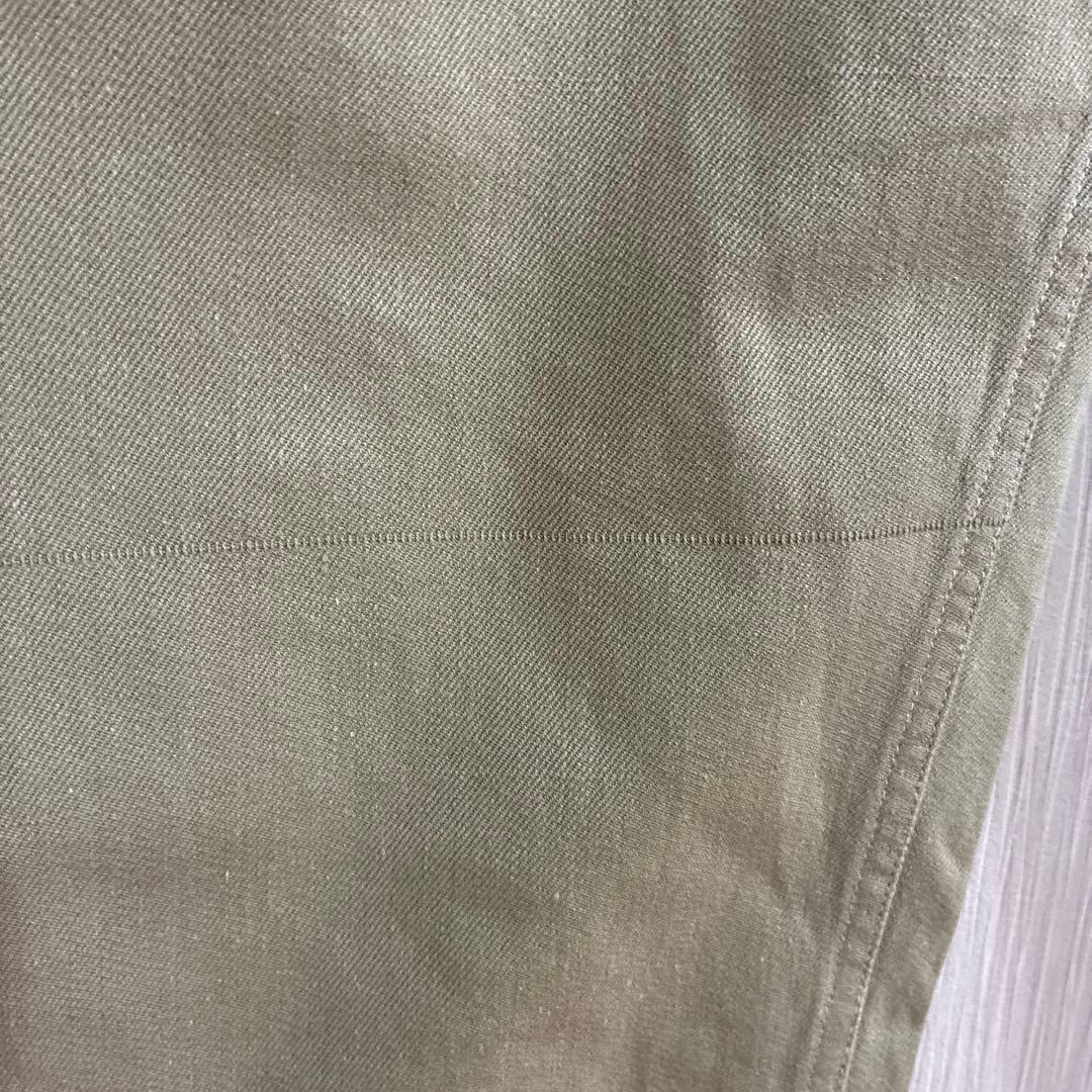 フランス軍　M52後期　オリジナル　カーキ チノパン サイズ35 33インチ相当