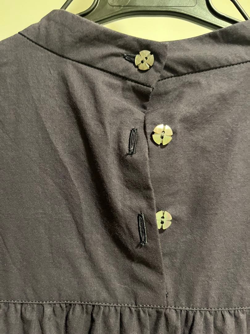 クリーニング済み　ミナペルホネン　blumen ギャザードレス　140