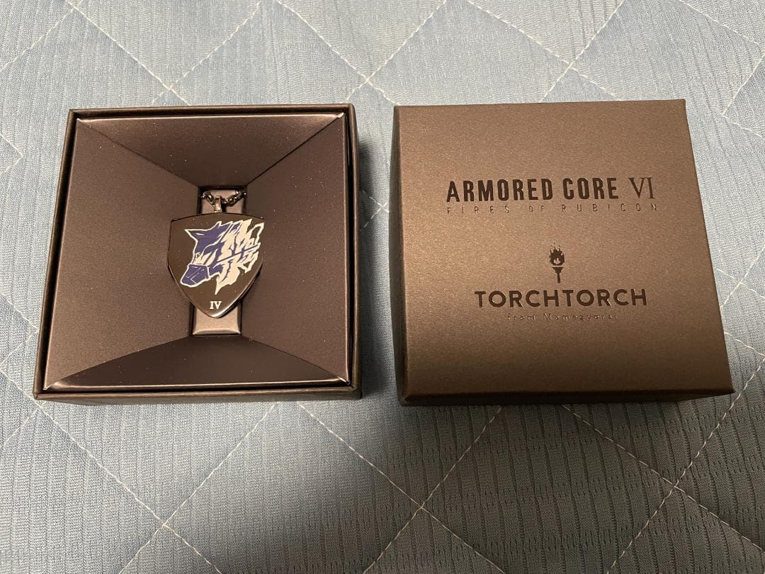 アーマードコア6 エンブレムペンダント:V.IV ラスティ ブラックVer