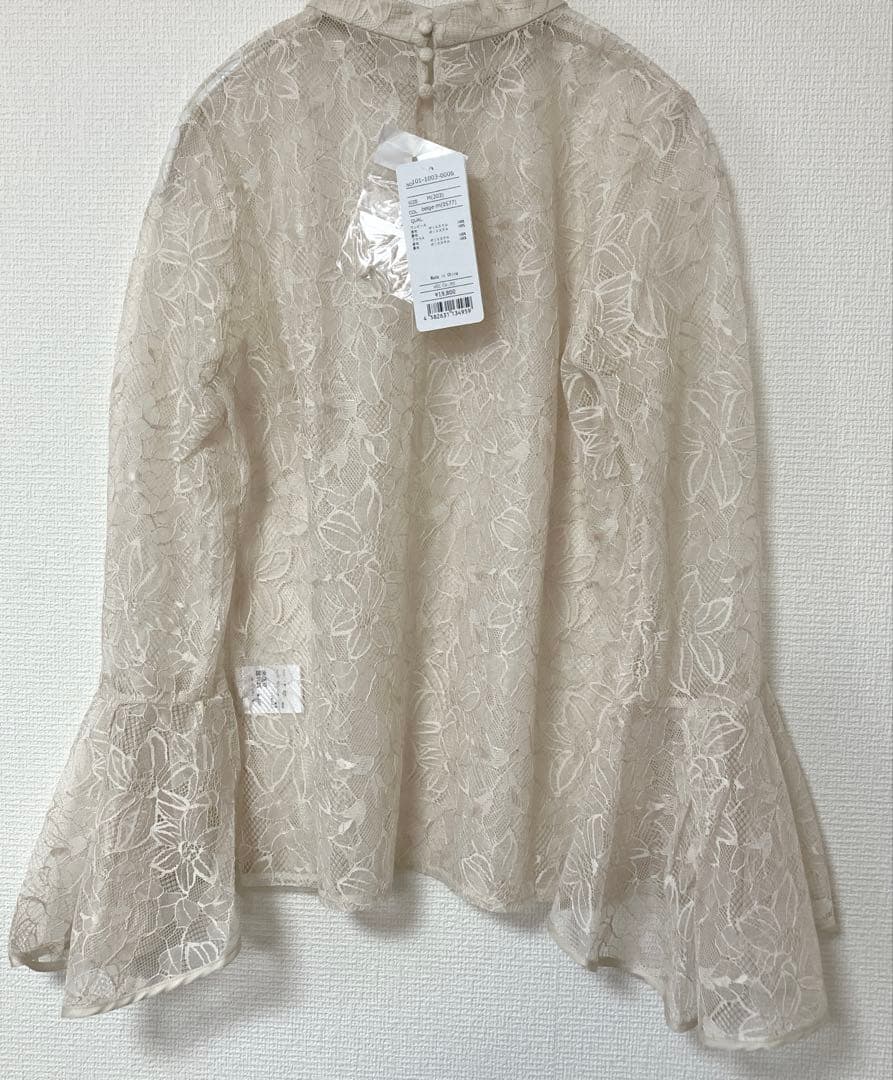 あさこ　新品　カナ　ベルスリーブスリット2wayワンピース