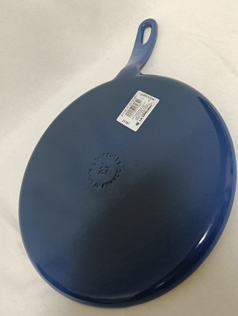 ルクルーゼ　クレープパン ブルー 27cm