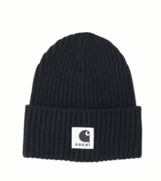 r*t様 sacai 黒 ニット帽