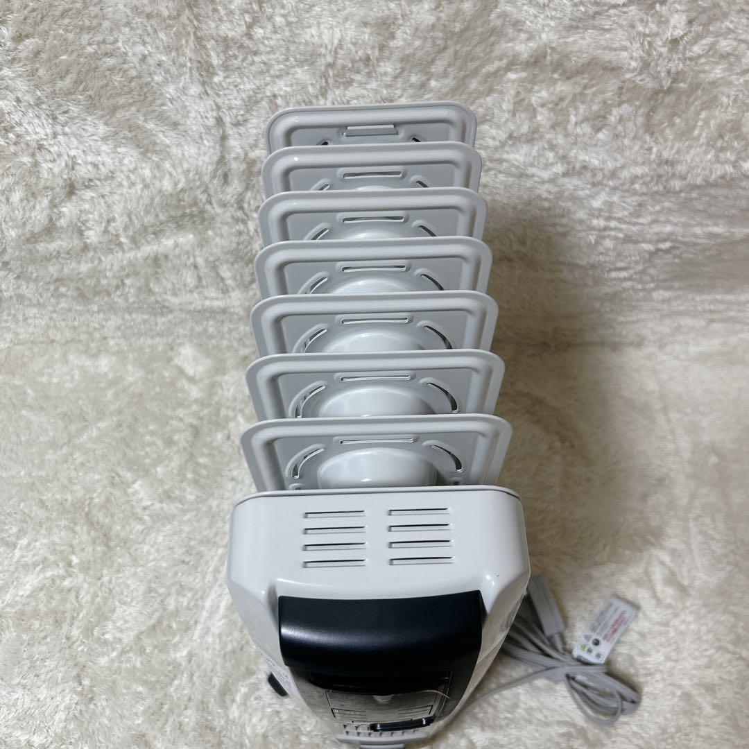 【美品】デロンギ オイルヒーター KHD410812-BK 1200W ECO
