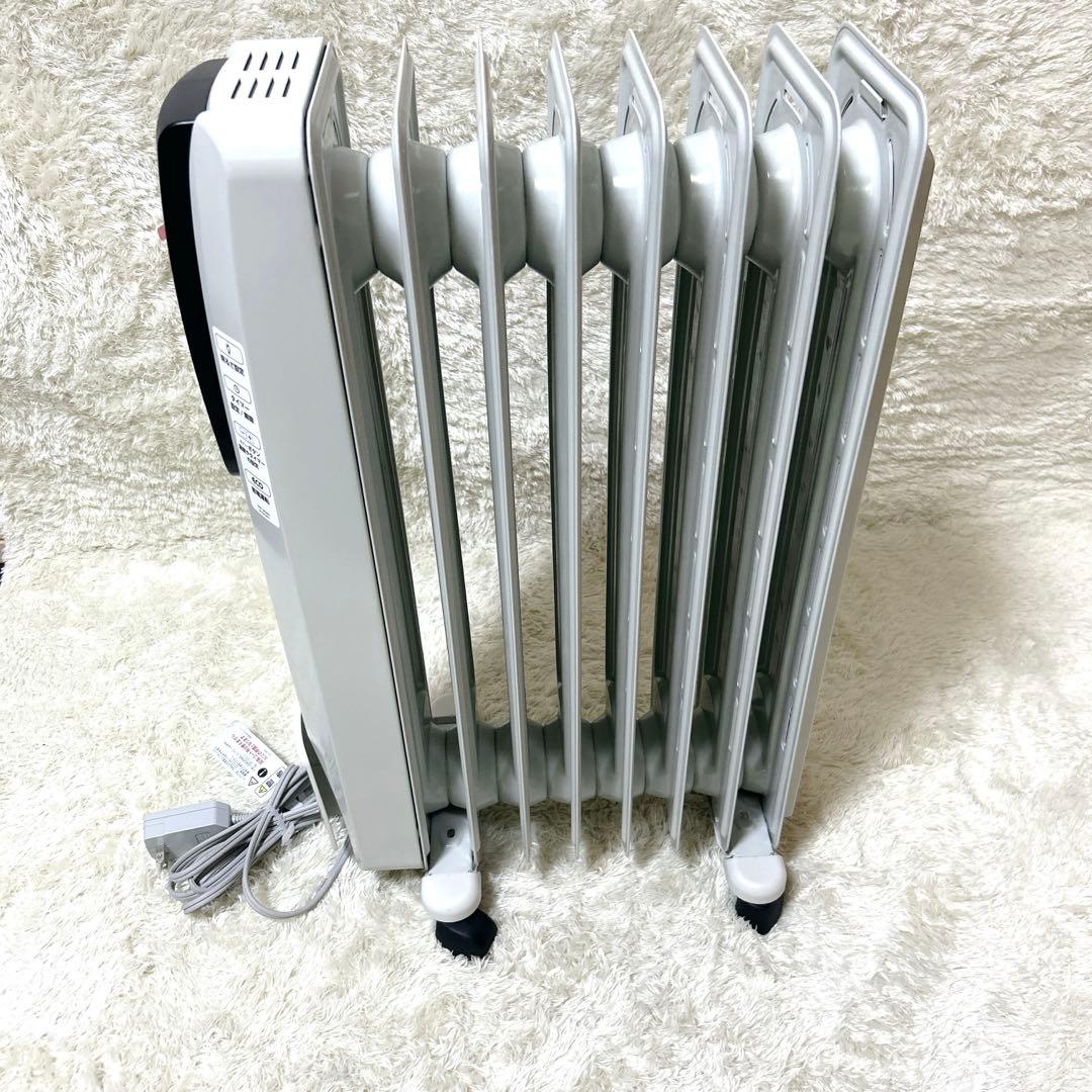 【美品】デロンギ オイルヒーター KHD410812-BK 1200W ECO