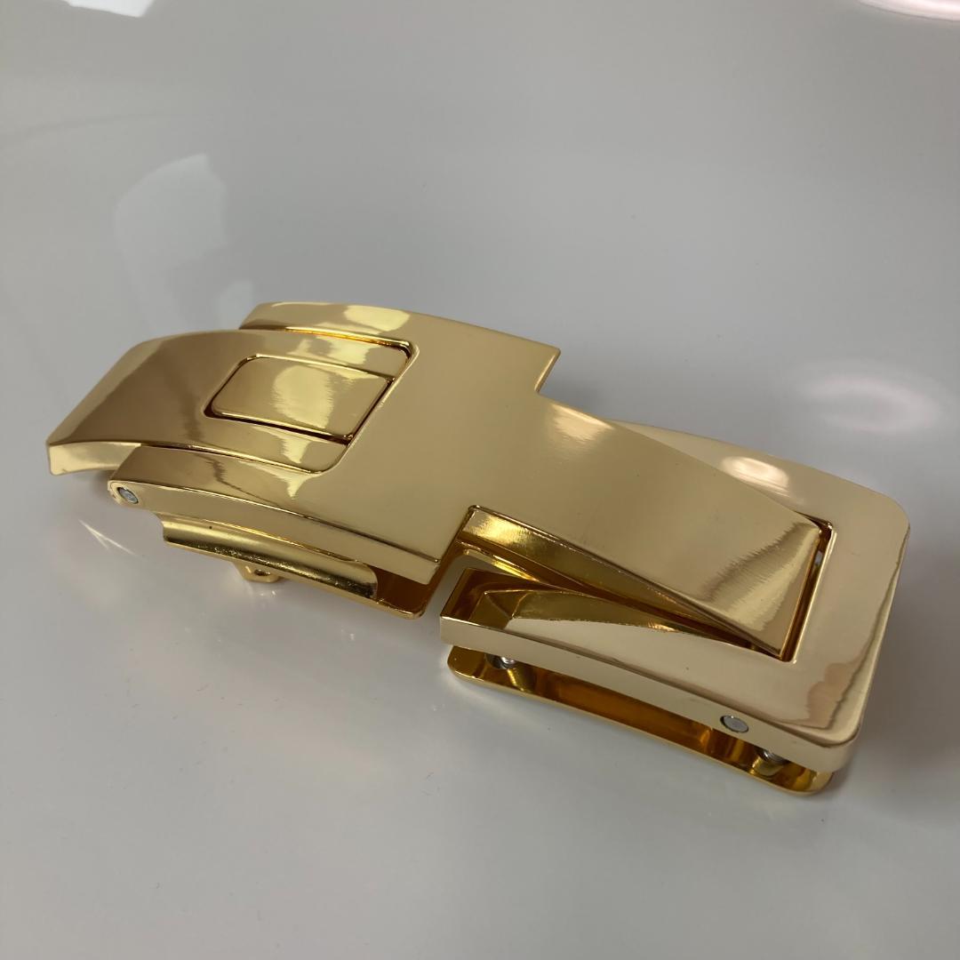 【訳アリ】 パワーベルト レバーアクション 本革 厚さ13mm可変式 金バックル