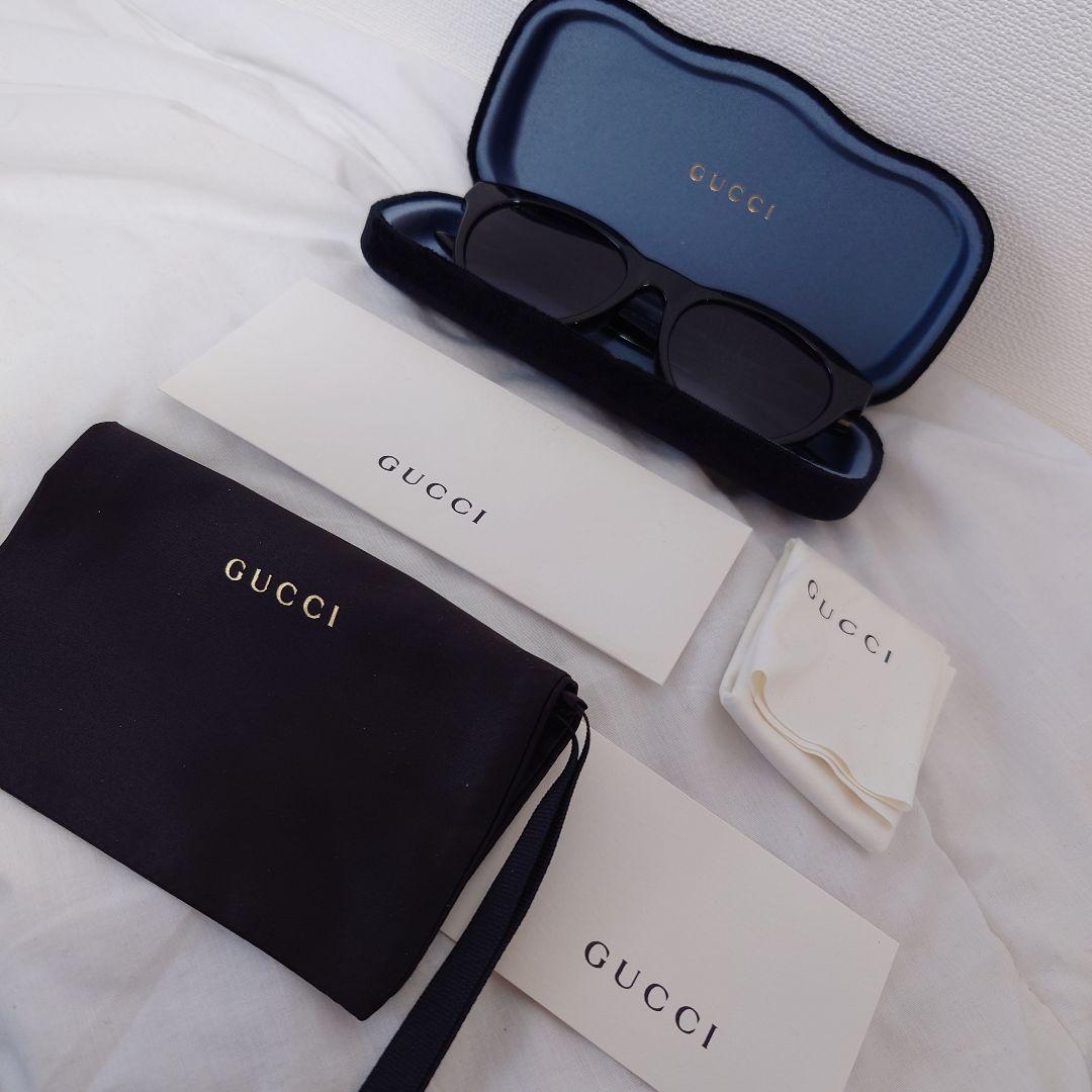 乞*郎様 最終値下【新品未使用】GUCCI☆サングラス☆GGメタルロゴ☆ブラック