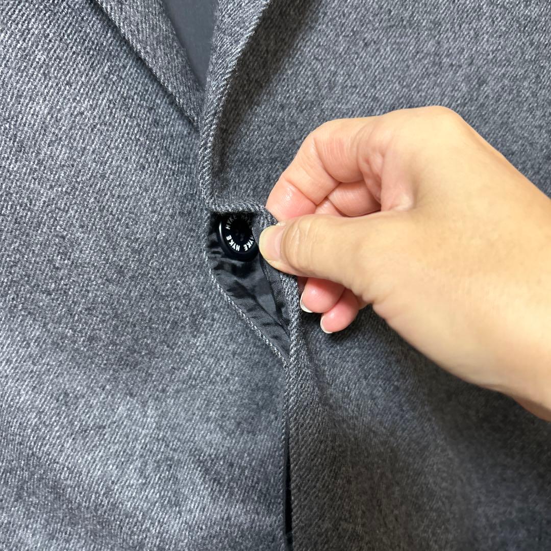 HYKE チェスターコート サイズ1 グレー