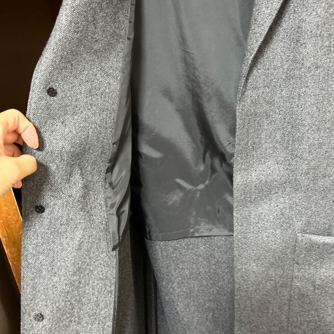 HYKE チェスターコート サイズ1 グレー
