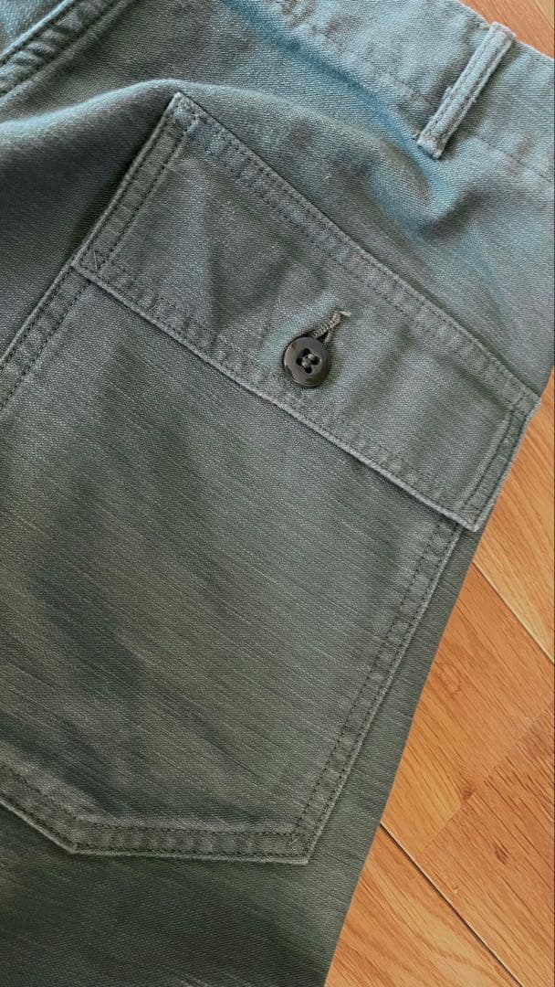 ★オアスロウ orSlowファティーグパンツ ベイカーパンツ 3