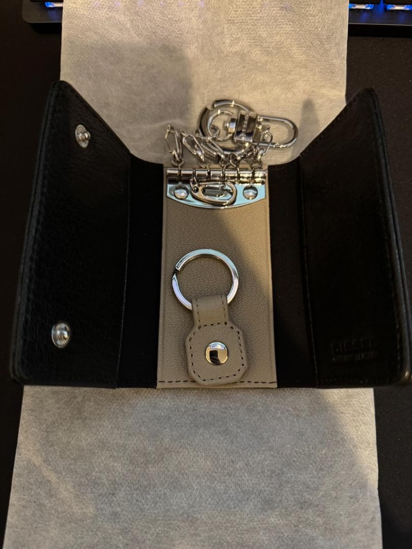 新品 DIESEL ディーゼル シープスキン キーケース