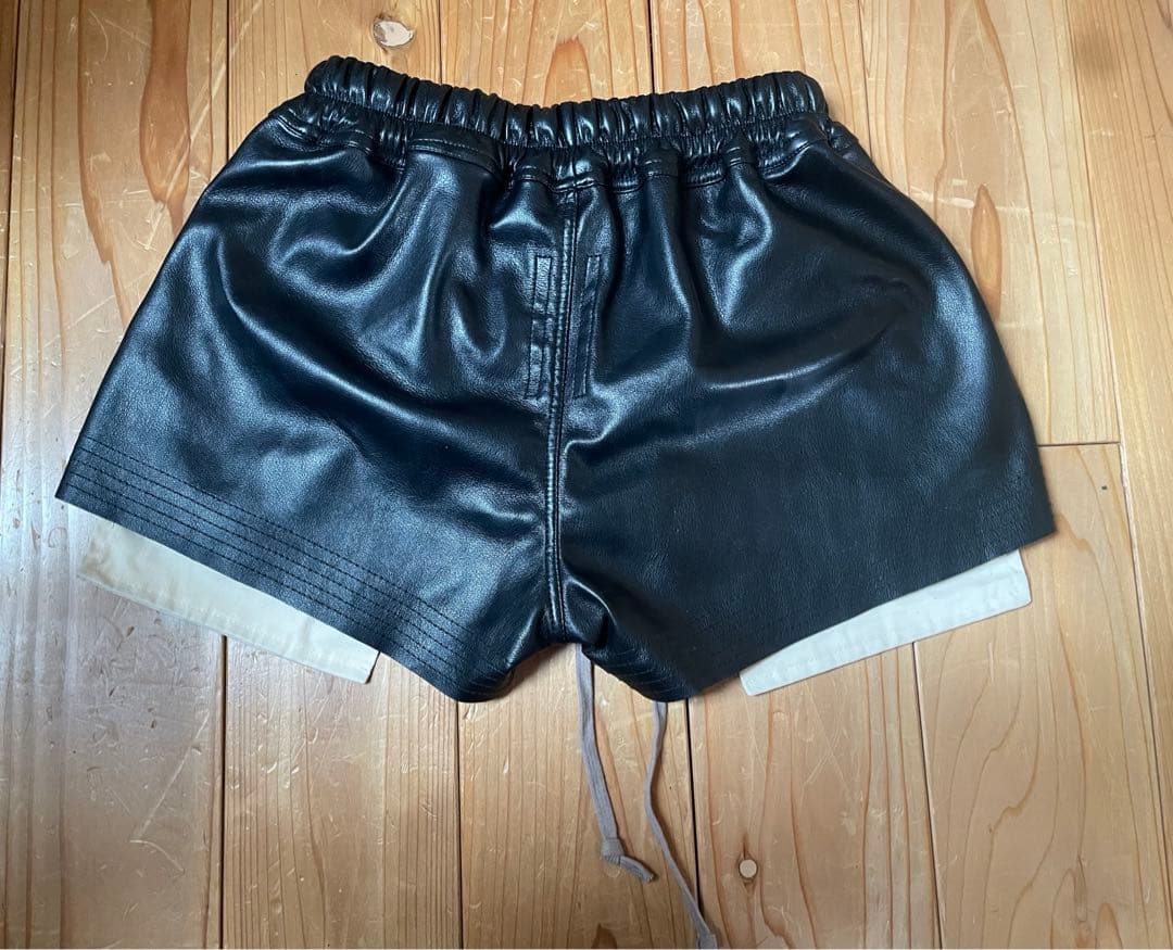 I*)様 レザーショートパンツ Rick Owens
