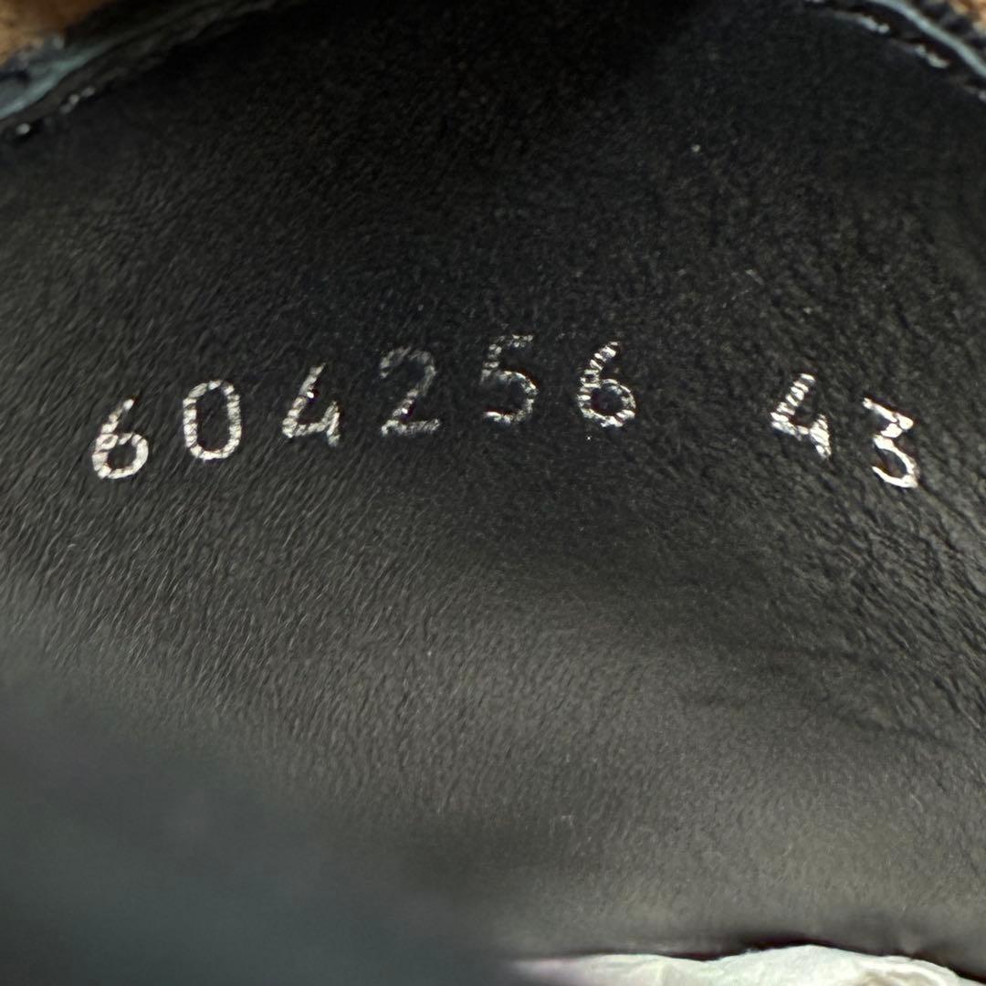 【未使用に近い】ALEXANDER MCQUEEN 本革 厚底 スタッズ 43