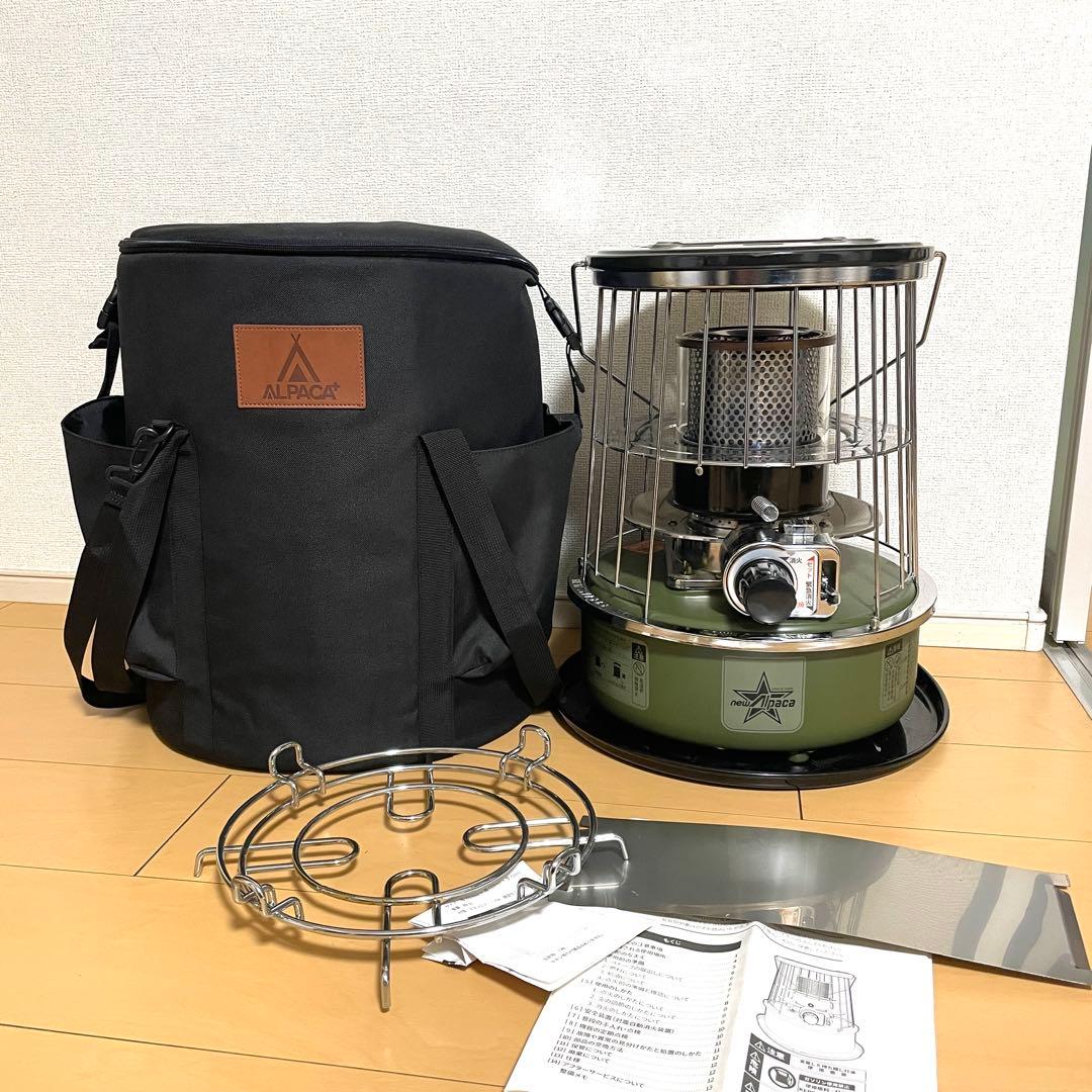 ALPACA 石油ストーブ オリーブドラブ　収納バッグ付き 他付属品あり