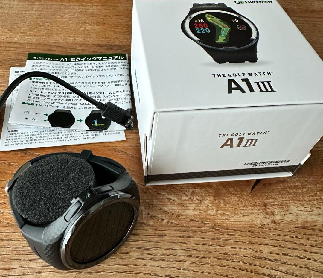 グリーンオン ゴルフウォッチ A1-III THE GOLF WATCH GPS