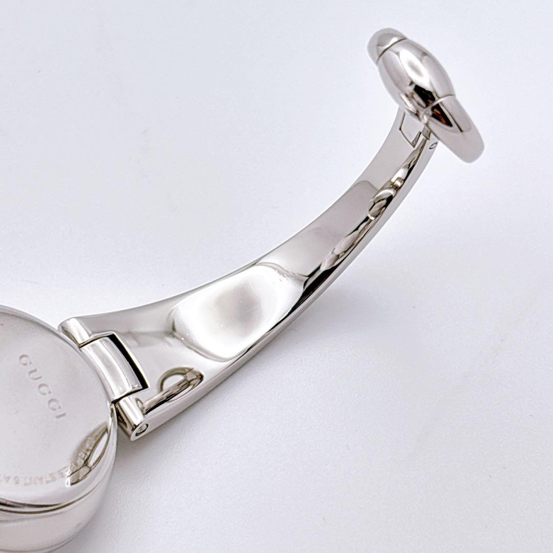 【極美品・電池新品・付属品】GUCCI 134.5 3P ダイヤ シェル