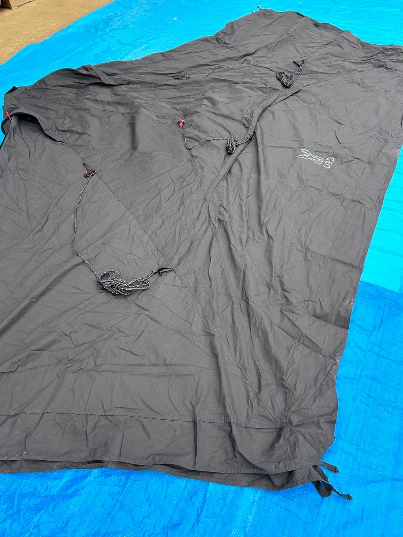 【美品】DOD ワンポールテントRX （M） T3-949-BK