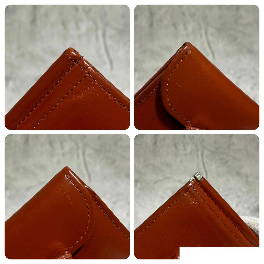 【オススメ！】ポーター ネイチャー NATURE マネークリップ 茶 レザー 革