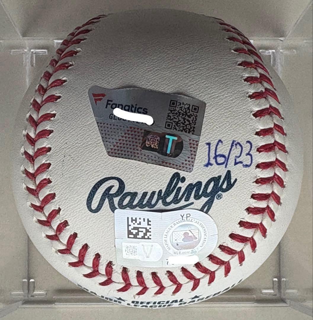 MLB 吉田正尚 サインボール「Limited Edition 16/23」