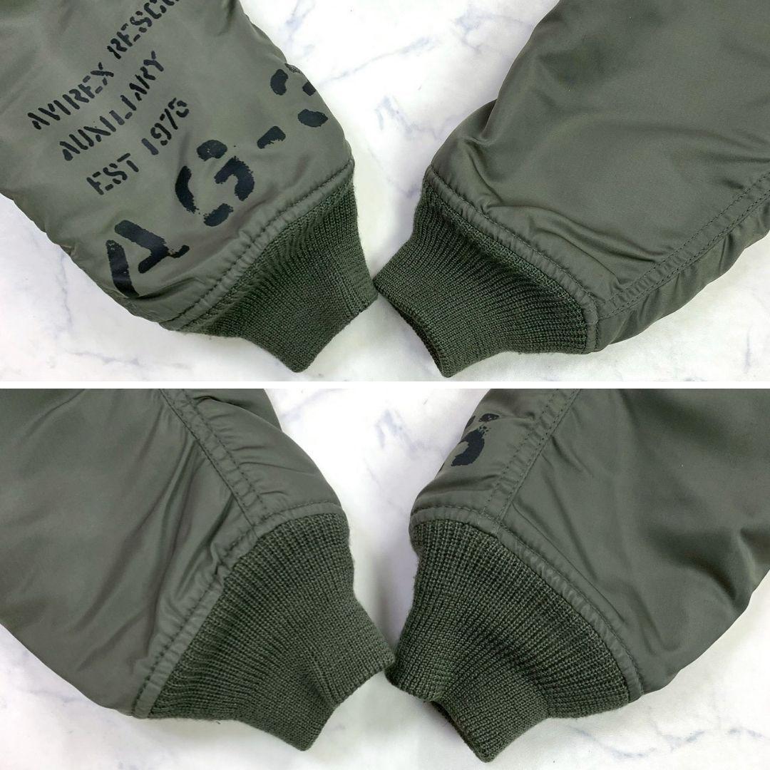 希少★AVIREX REMODEL MA-1 フライトジャケット L　E014