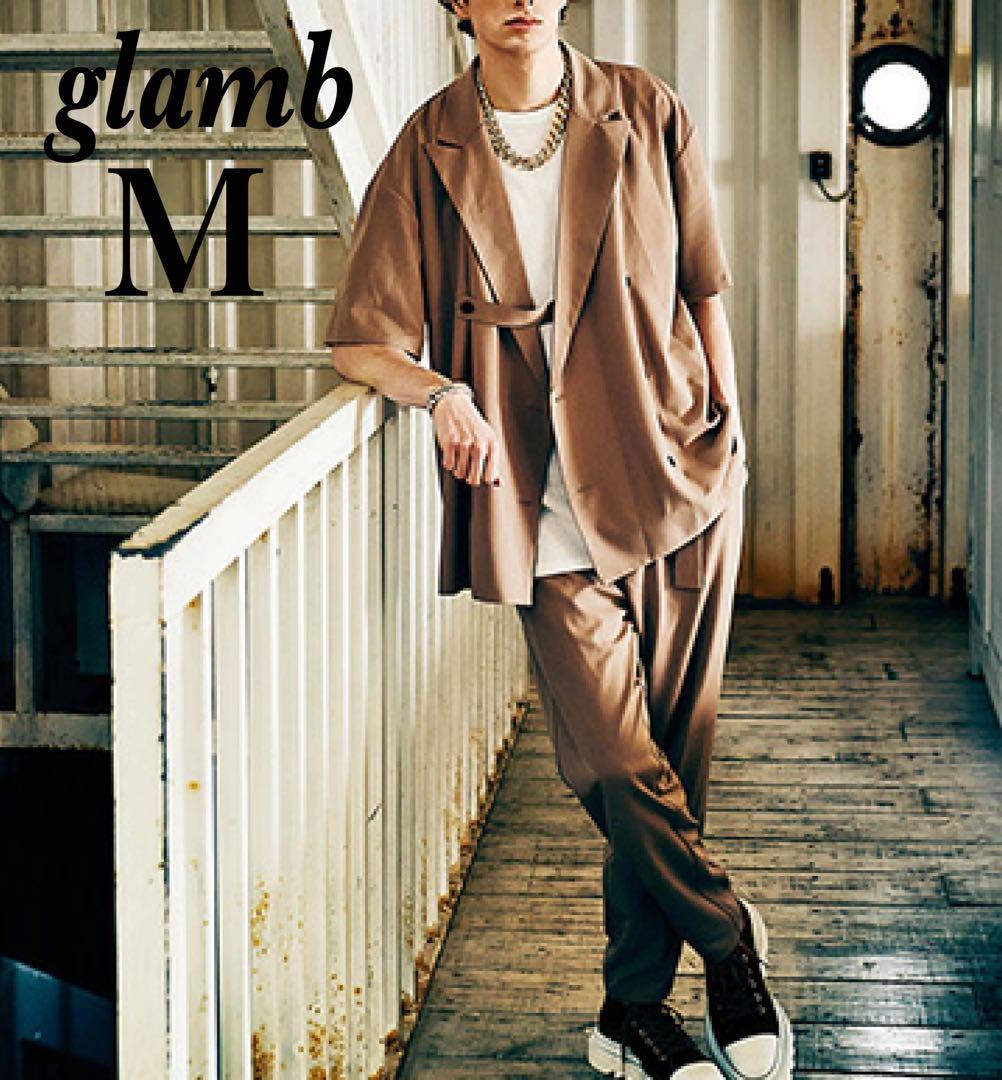 【glamb】グラム ダブル テーラードジャケット セットアップ 半袖 M