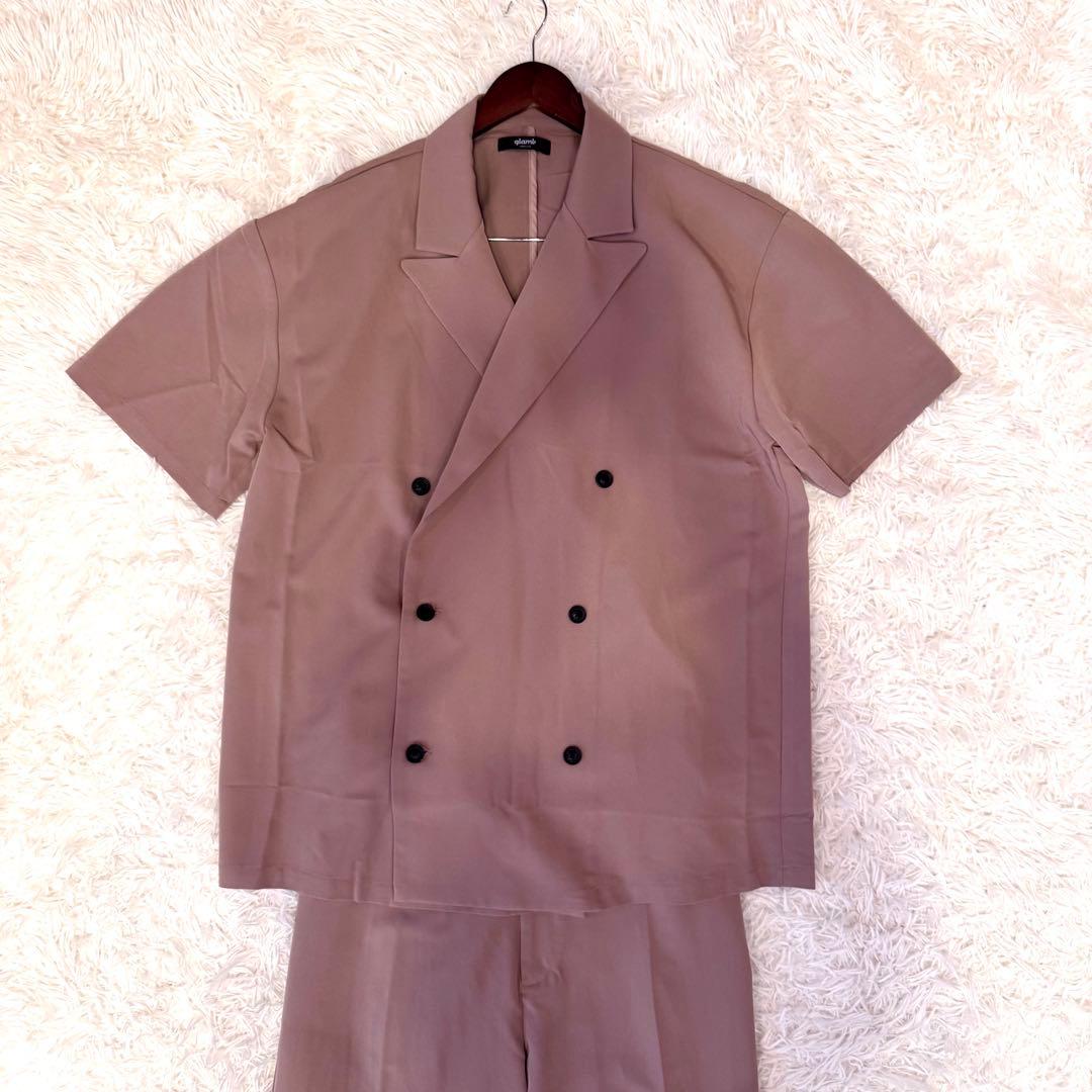【glamb】グラム ダブル テーラードジャケット セットアップ 半袖 M
