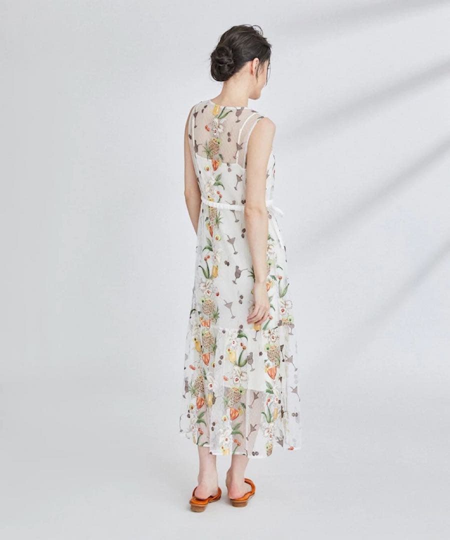 グレースコンチネンタル　刺繍ワンピース