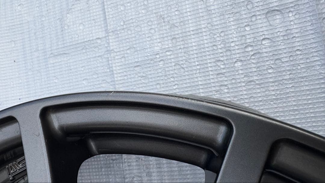 SUBARU STI 純正OP 17インチ7.5J+48 ガンメタホイール①