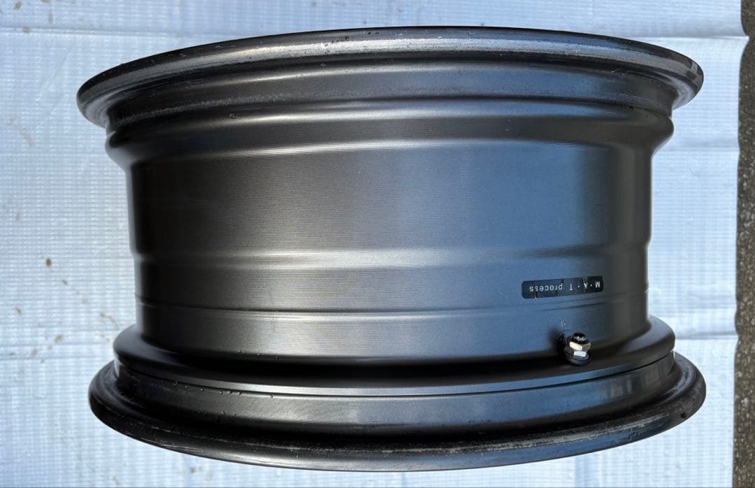 SUBARU STI 純正OP 17インチ7.5J+48 ガンメタホイール①