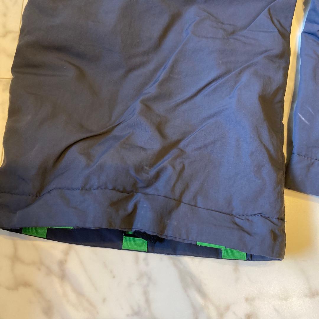 mont-bell 160cm スキーウェアー ネイビー/ライム