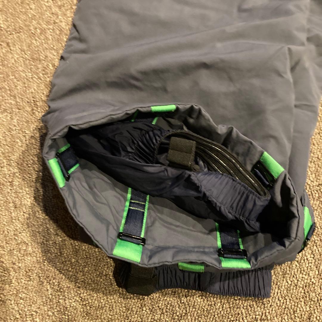 mont-bell 160cm スキーウェアー ネイビー/ライム