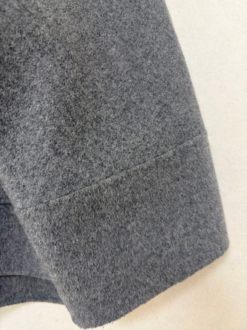 【girlish】ガーリッシュst.cecilia リバーウールコート　グレー