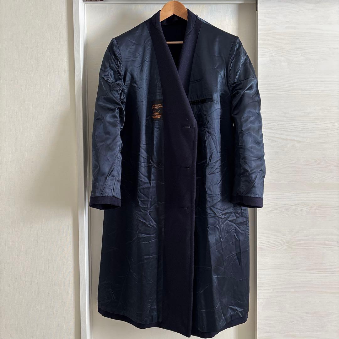 aquascutum ロングコート　チェスターコート　ウール　ダブル　カナダ製