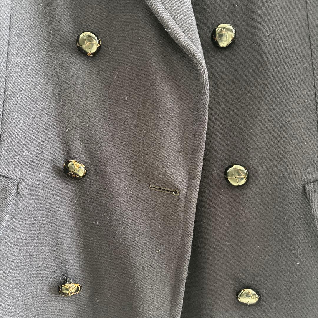 aquascutum ロングコート　チェスターコート　ウール　ダブル　カナダ製