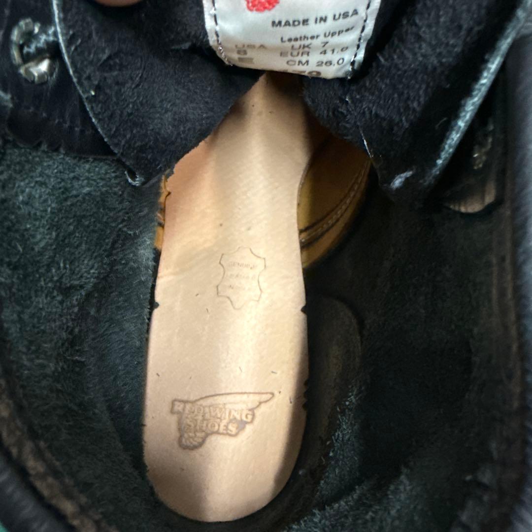 RED WING 8179 黒 モックUS8E USA製　2010年製　箱付き