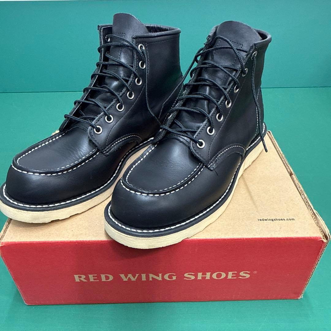 RED WING 8179 黒 モックUS8E USA製　2010年製　箱付き