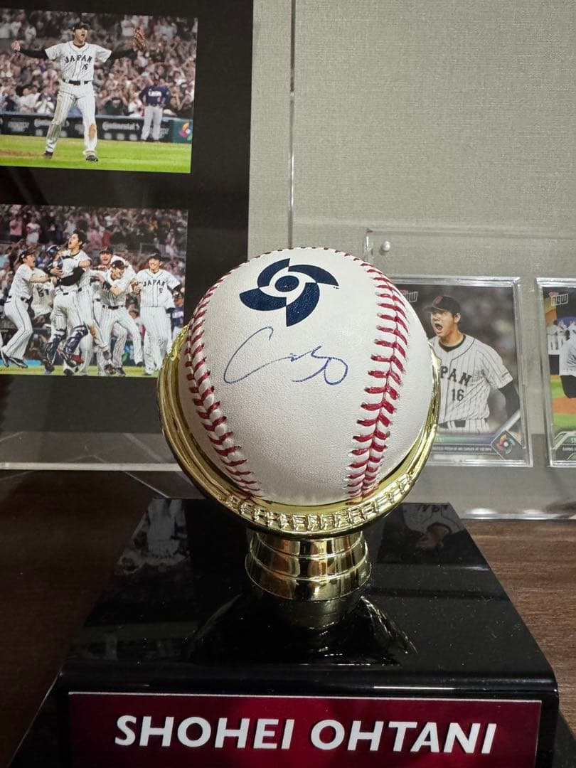 大谷翔平 WBC公式球 直筆サインボール MLB公式&Fanaticsホログラム