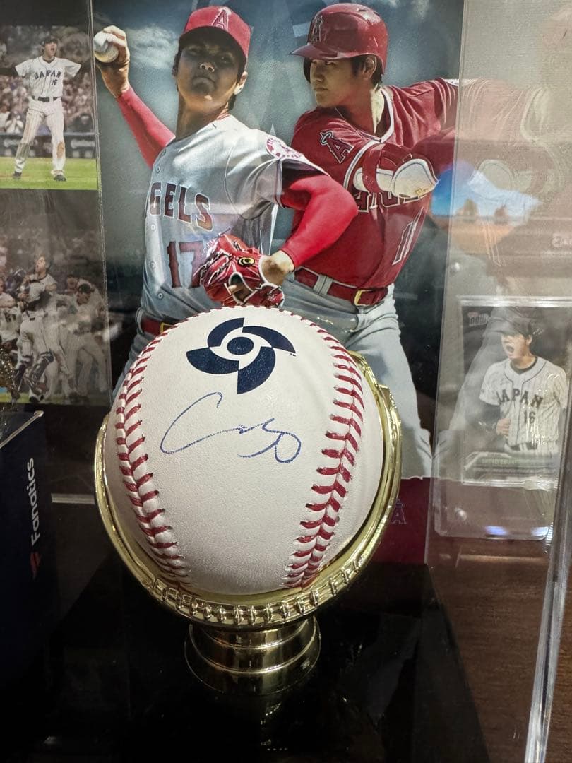 大谷翔平 WBC公式球 直筆サインボール MLB公式&Fanaticsホログラム