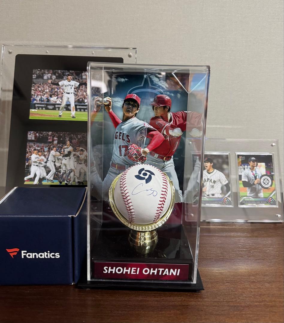 大谷翔平 WBC公式球 直筆サインボール MLB公式&Fanaticsホログラム