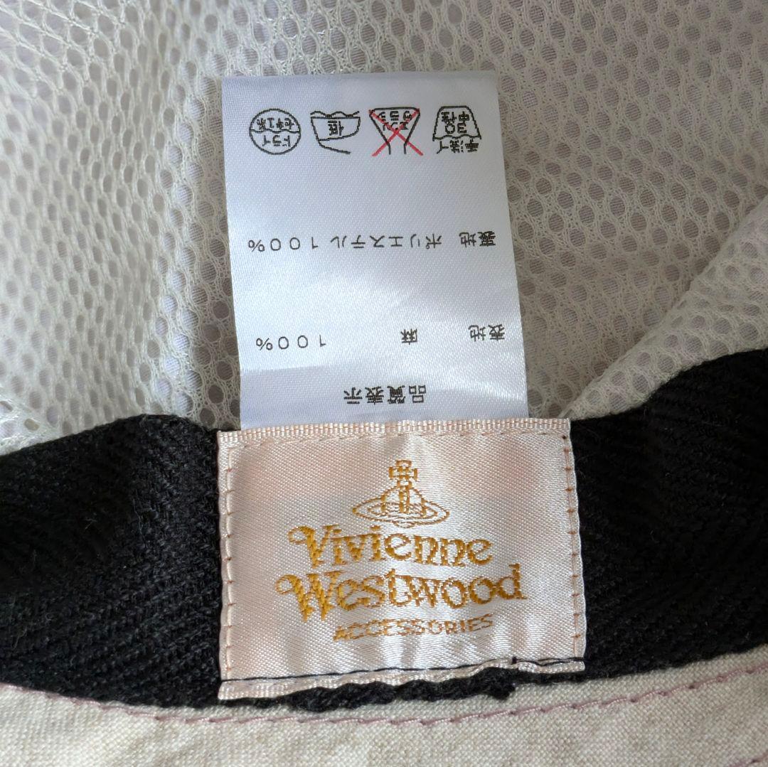 vivienne westwood リネン バケットハット ORBボタン