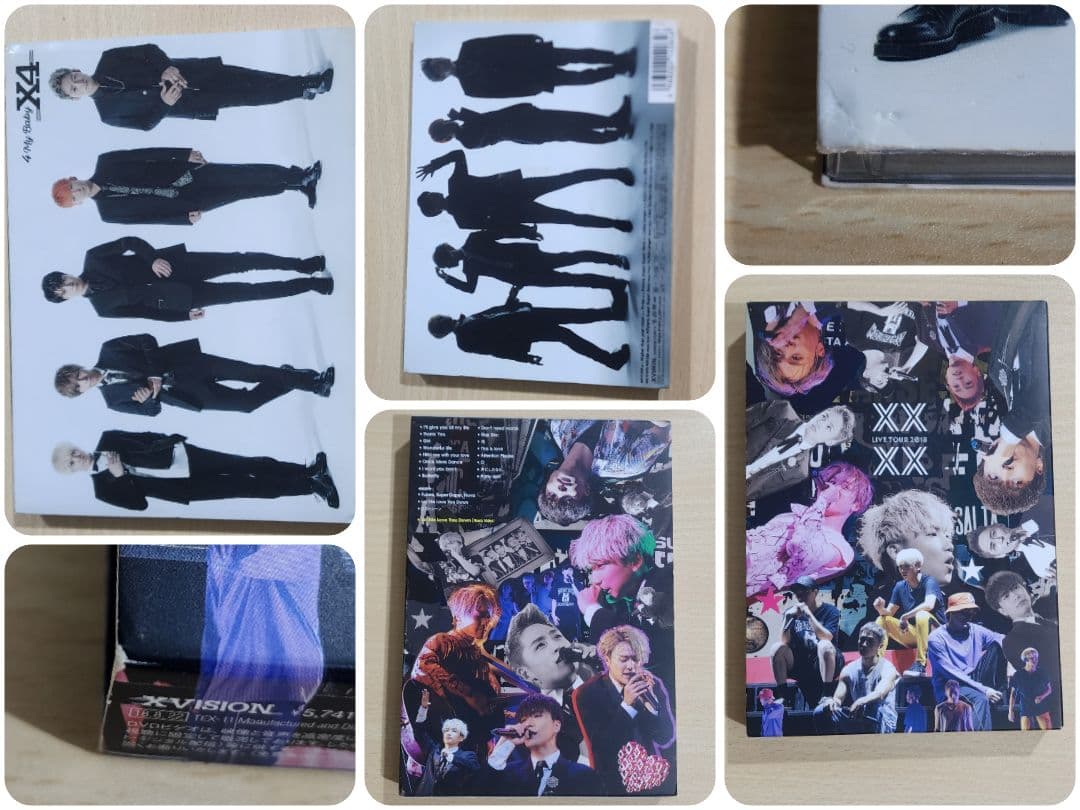 X4ディスコグラフィー11点＋ポストカード2枚＋トート1点おまけ付きセットまとめ