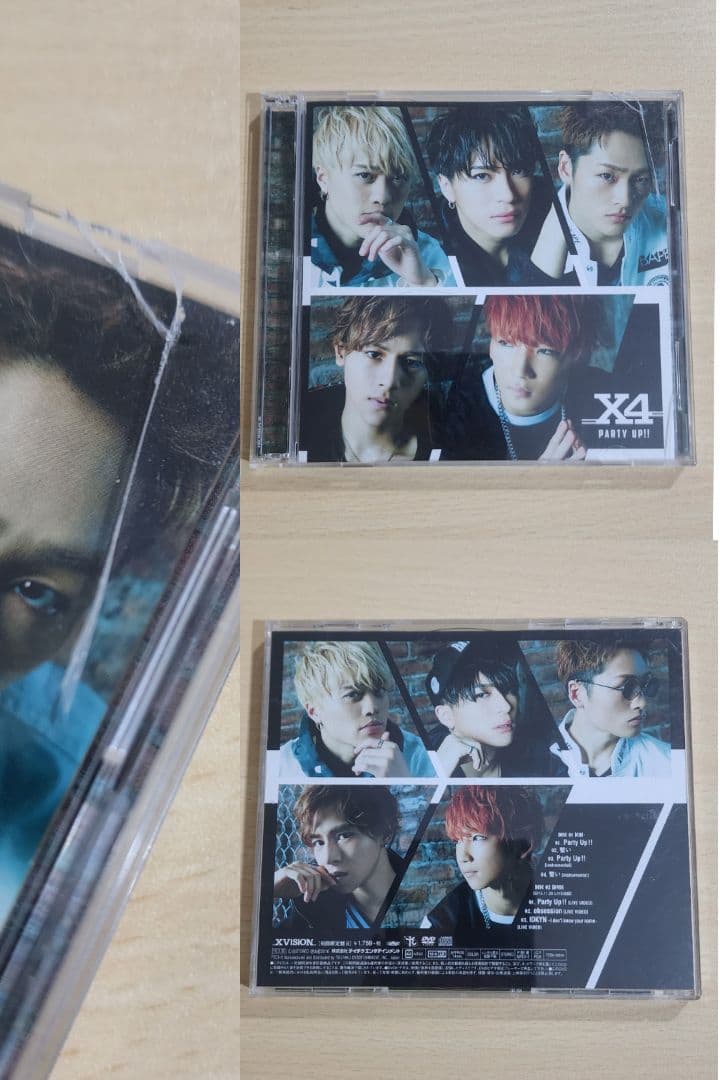 X4ディスコグラフィー11点＋ポストカード2枚＋トート1点おまけ付きセットまとめ