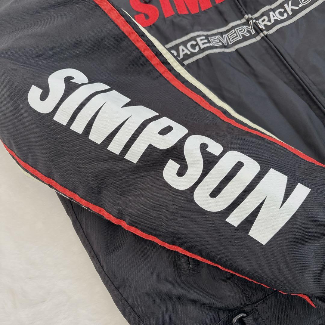 SIMPSON シンプソン ライダースジャケット バイクジャケット ライナー付