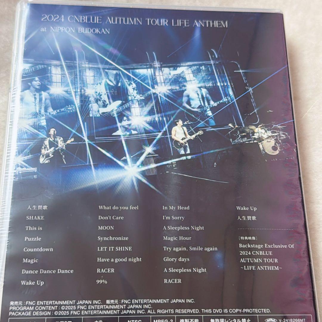 【出回り希少】 CNBLUE LIFE ANTHEM DVD 2024